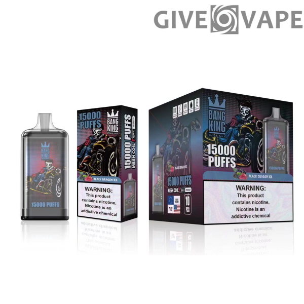 Bang King 15000 Puffs 0% 2% 3% 5% Vape desechable recargable con nicotina al por mayor - GiveVape - 21