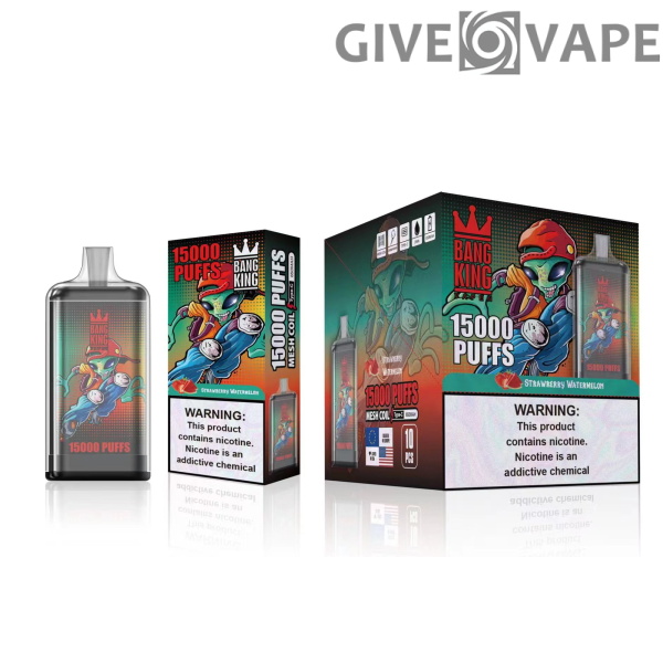 Bang King 15000 Puffs 0% 2% 3% 5% Vape desechable recargable con nicotina al por mayor - GiveVape - 12