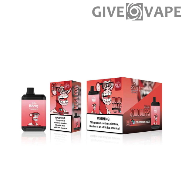 Bang King 8000 Puffs 0% 2% 3% 5% Nikotin engangsvape Engros - GiveVape - 11