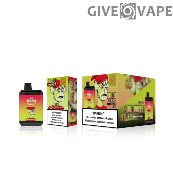 Bang King 8000 Puffs 0% 2% 3% 5% Nikotin engangsvape Engros - GiveVape - 12