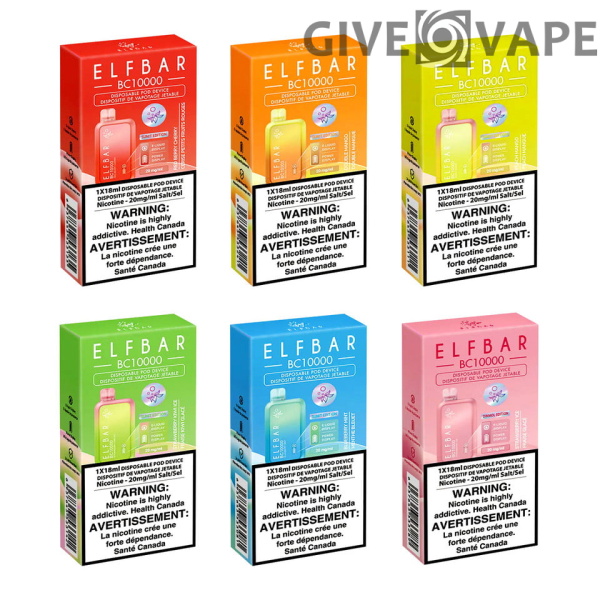 Elf Bar BC10000 (10K) 5% 20 mg nicotine wegwerpvape groothandel - GiveVape - 16