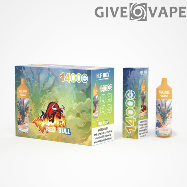ELF BOX 14000 Puffs 0%/2%/3%/5% Vape desechable recargable con nicotina al por mayor - GiveVape - 4