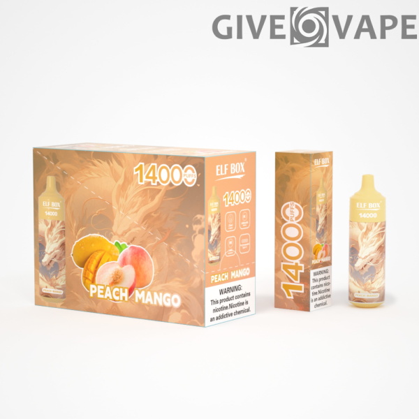 ELF BOX 14000 Puffs 0%/2%/3%/5% Vape desechable recargable con nicotina al por mayor - GiveVape - 8
