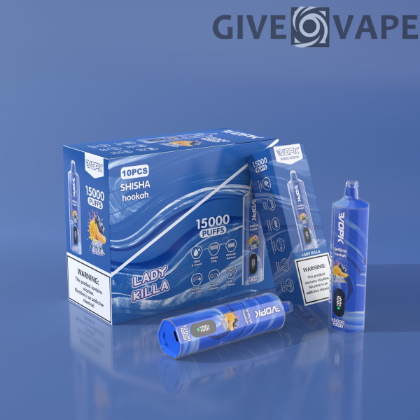 VOPK shisha szisza 15000 PUFFS 0% 2% 3% 5% Nikotyna Jednorazowe Vape Hurt - GiveVape - 2