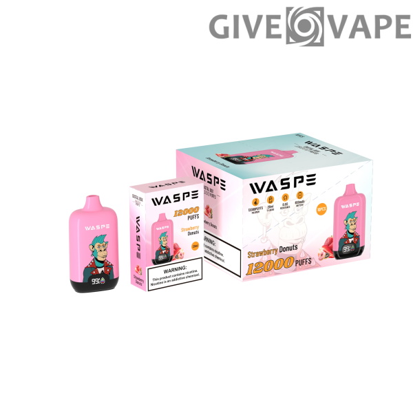 WASPE 12000 PUFFS Digital Box 0% 2% 3% 5% Nicotine Disposable Vape Wholesale - GiveVape - 3