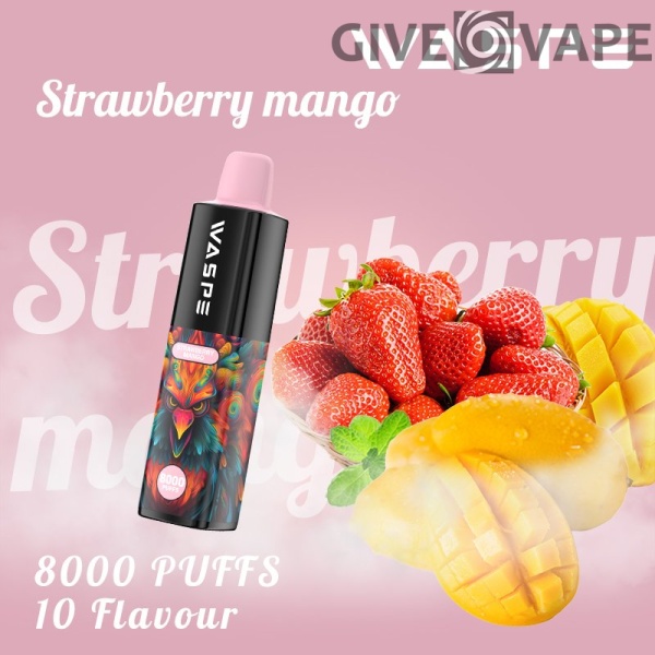 WASPE 8000 PUFFS 0% 2% 3% 5% Vape de unică folosință cu nicotină Comerț cu ridicata - GiveVape - 10