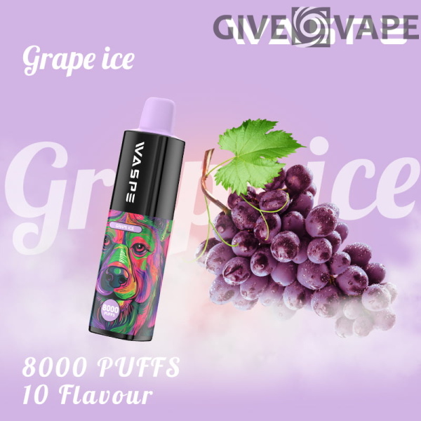 WASPE 8000 PUFFS 0% 2% 3% 5% Vape de unică folosință cu nicotină Comerț cu ridicata - GiveVape - 5