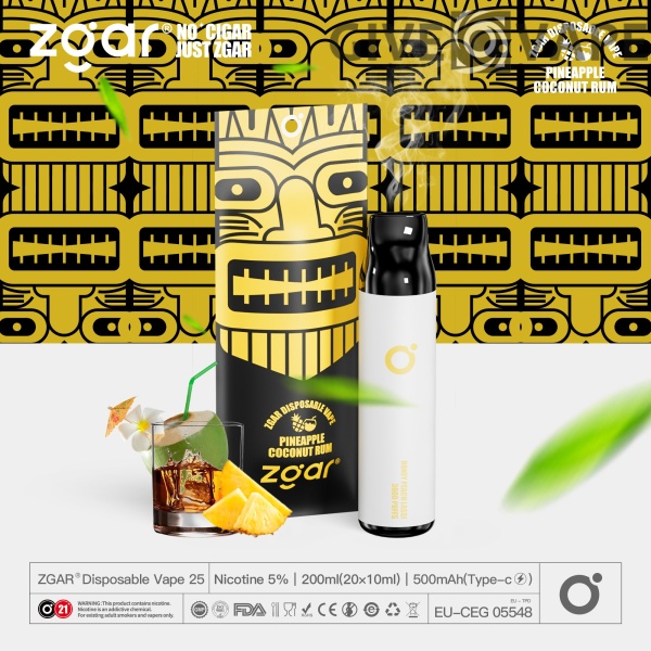 ZGAR ZG25 3000 Puffs 5% Nikotin újratölthető eldobható tok nagykereskedés - GiveVape - 5