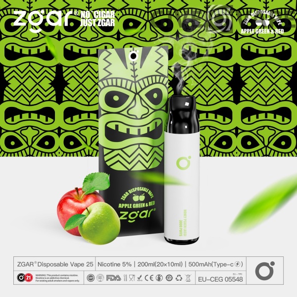 ZGAR ZG25 3000 Puffs 5% Nikotin újratölthető eldobható tok nagykereskedés - GiveVape - 18