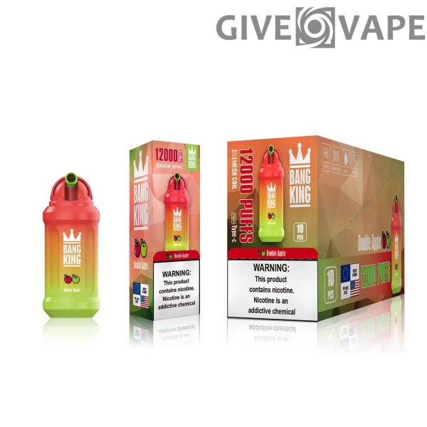 Bang King 12000 Puffs 0% 2% 3% 5% Vape desechable recargable con nicotina al por mayor - GiveVape - 13