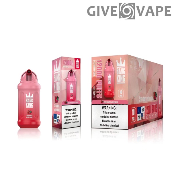 Bang King 12000 Puffs 0% 2% 3% 5% Vape desechable recargable con nicotina al por mayor - GiveVape - 20