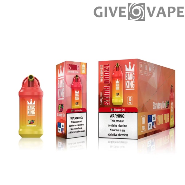 Bang King 12000 Puffs 0% 2% 3% 5% Vape desechable recargable con nicotina al por mayor - GiveVape - 9