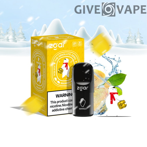 Zgar Vape AZ Pods 5.0 (3-i-1 pakke) 3% Nikotin 3x Pod Engros - GiveVape - 20