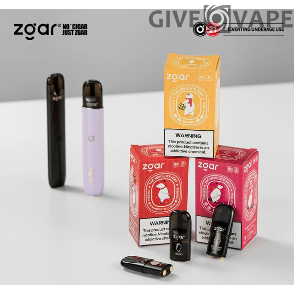 Zgar Vape AZ Pod 6.0 2% Nicotina 1x Pod all'ingrosso - GiveVape - 1