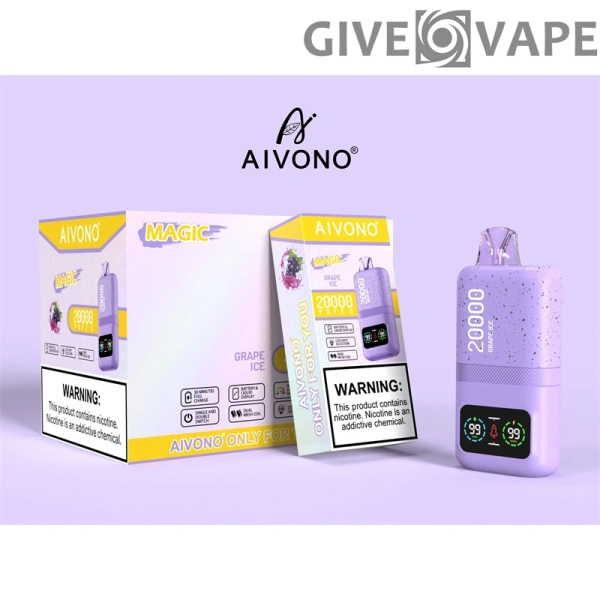 AIVONO 20000 Puffs Dual Mesh 0% 2% 3% 5% Vapes desechables recargables con bajo contenido de nicotina Compra a granel al por mayor - GiveVape - 7