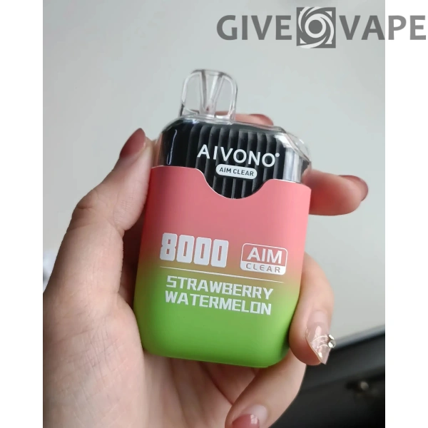 AIVONO AIM CLEAR 8000 Puff-uri 0% 2% 5% Stilo vape reîncărcabil de unică folosință cu conținut scăzut de nicotină Cumpărați cu ridicata - GiveVape - 1