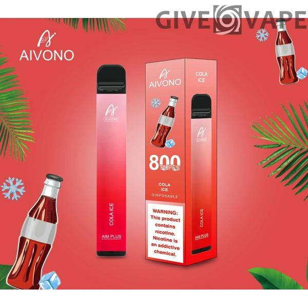 AIVONO AIM PLUS 800 Puff-uri 0% 2% 5% Stilo vape reîncărcabil de unică folosință cu conținut scăzut de nicotină Vrac Cumpărați cu ridicata - GiveVape - 2
