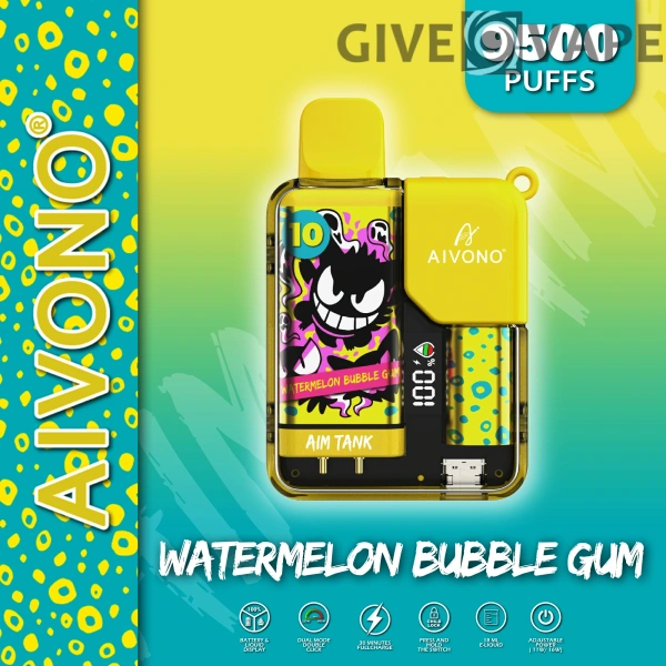 AIVONO AIM TANK 9500 Puffs 0% 2% 3% 5% Stylo vape jetable rechargeable à faible teneur en nicotine en vrac Acheter en gros - GiveVape - 13