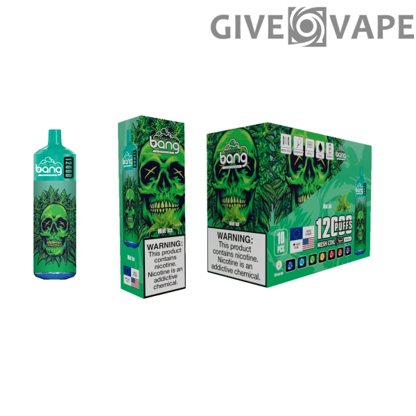 Bang 12000 Puffs 0% 2% 3% 5% Low Nicotine Rechargeable Disposable Vapes Pen Bulk Buy Wholesale - GiveVape - 9