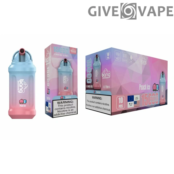 Bang 15000 Puffs 0% 2% 3% 5% Vapes desechables recargables con bajo contenido de nicotina Compra a granel al por mayor - GiveVape - 14