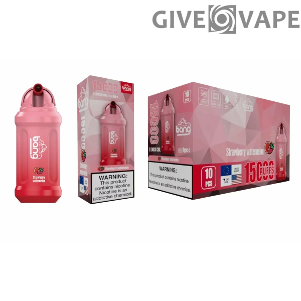 Bang 15000 Puffs 0% 2% 3% 5% Vapes desechables recargables con bajo contenido de nicotina Compra a granel al por mayor - GiveVape - 4