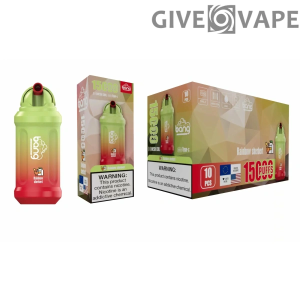 Bang 15000 Puffs 0% 2% 3% 5% Vapes desechables recargables con bajo contenido de nicotina Compra a granel al por mayor - GiveVape - 7