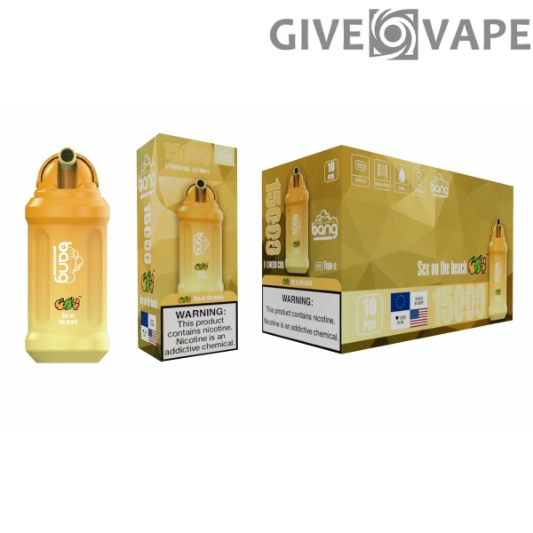 Bang 15000 Puffs 0% 2% 3% 5% Vapes desechables recargables con bajo contenido de nicotina Compra a granel al por mayor - GiveVape - 9