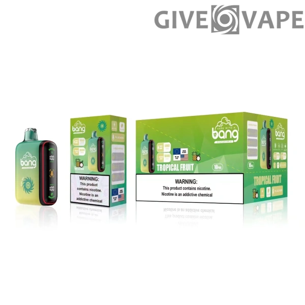 Bang 18000 Puffs Dual Mesh Digital Box 0% 2% 3% 5% Low Nicotine Rechargeable Disposable Vapes Pen Bulk Buy Wholesale - GiveVape - 4