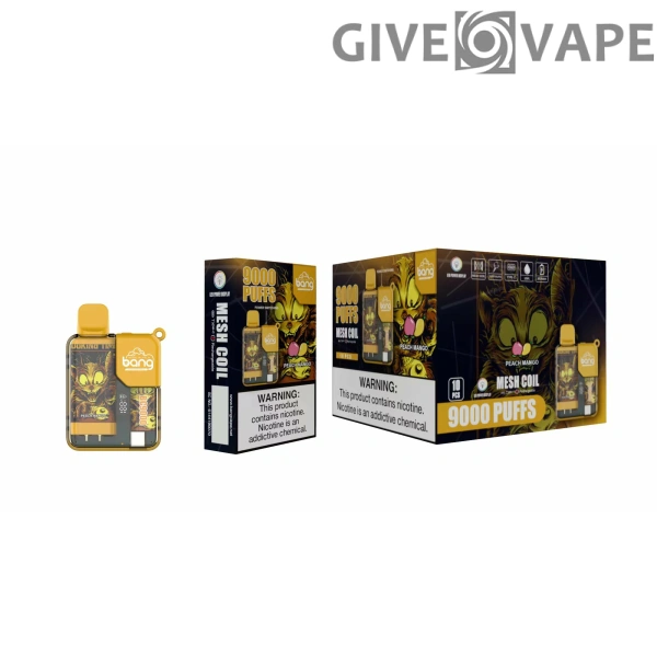 Bang BC 9000 Puffs 0% 2% 3% 5% Low Nicotine Rechargeable Disposable Vapes Pen Bulk Buy Wholesale - GiveVape - 7