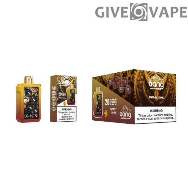 Bang Gear Tick Tock 20000 Rookwolken 0% 2% 3% 5% Oplaadbare wegwerpvapes-pen met laag nicotinegehalte Bulk Koop groothandel - GiveVape - 7