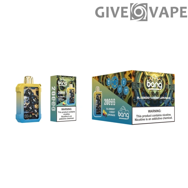 Bang Gear Tick Tock 20000 Rookwolken 0% 2% 3% 5% Oplaadbare wegwerpvapes-pen met laag nicotinegehalte Bulk Koop groothandel - GiveVape - 8