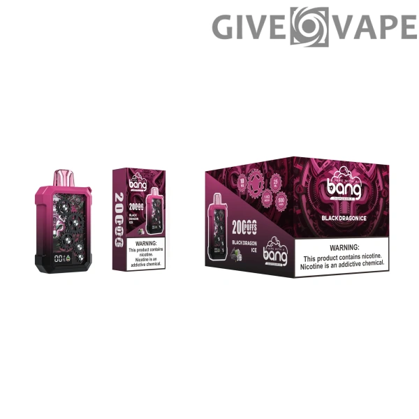Bang Gear Tick Tock 20000 Rookwolken 0% 2% 3% 5% Oplaadbare wegwerpvapes-pen met laag nicotinegehalte Bulk Koop groothandel - GiveVape - 9