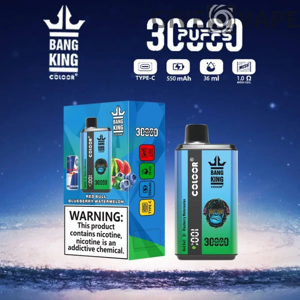 Bang King 30000 de pufuri cu aromă dublă 0% 2% 3% 5% Stilo vape reîncărcabil de unică folosință cu conținut scăzut de nicotină Cumpărați cu ridicata - GiveVape - 2