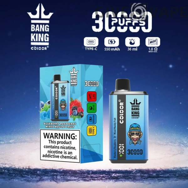 Bang King 30000 de pufuri cu aromă dublă 0% 2% 3% 5% Stilo vape reîncărcabil de unică folosință cu conținut scăzut de nicotină Cumpărați cu ridicata - GiveVape - 4