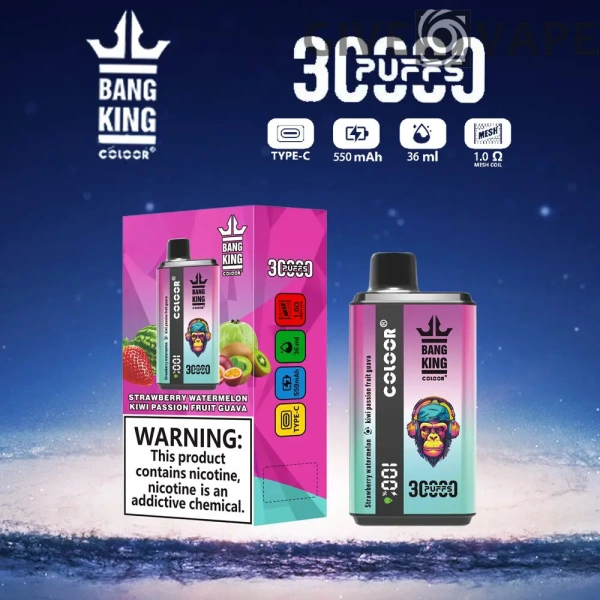 Bang King 30000 Puff-uri cu aromă dublă 0% 2% 3% 5% Stilo vape reîncărcabil de unică folosință cu conținut scăzut de nicotină Cumpărați cu ridicata - GiveVape - 10