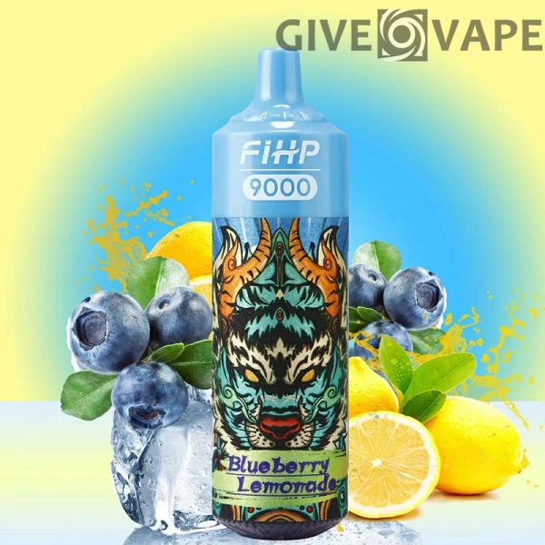 FIHP 9000 Puffs 2% 5% Låg nikotinhalt, uppladdningsbara disponibla vapes Penna Bulk Köp grossist - GiveVape - 8