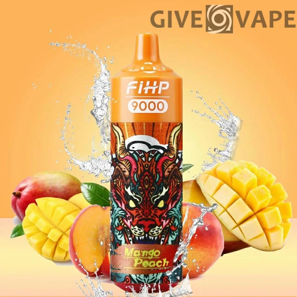 FIHP 9000 Puffs 2% 5% Låg nikotinhalt Uppladdningsbara engångsvapes Penna Bulk Köp grossist - GiveVape - 9