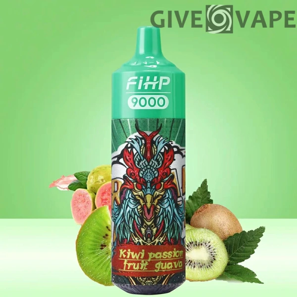 FIHP 9000 Puffar 2% 5% Uppladdningsbara engångsvapes med låg nikotinhalt Penna Bulk Köp grossist - GiveVape - 11