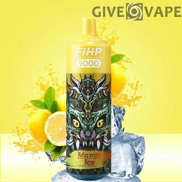 FIHP 9000 Puffs 2% 5% Låg nikotinhalt, uppladdningsbara engångsvapes Penna Bulk Köp grossist - GiveVape - 3