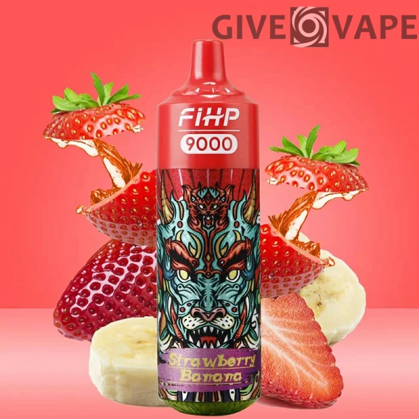FIHP 9000 Puffar 2% 5% Uppladdningsbara engångsvapes med låg nikotinhalt Penna Bulk Köp grossist - GiveVape - 6