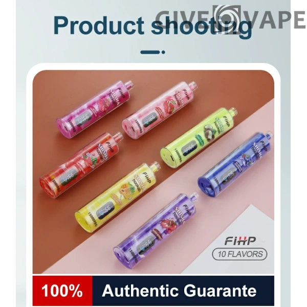 FIHP Shisha Hookah 15000 Pro Puffs 6mg Nivel scăzut de nicotină, stilou de unică folosință reîncărcabil Cumpărați cu ridicata - GiveVape - 12