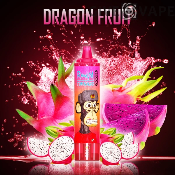 RandM Tornado 15000 Puffs 0% 2% 3% 5% Faible en nicotine en vrac Acheter en gros de vape jetable rechargeable - GiveVape - 47