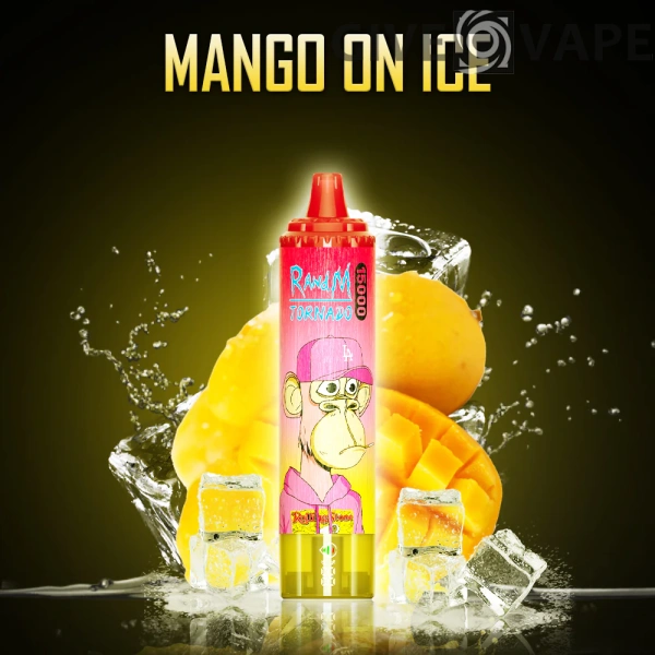RandM Tornado 15000 Puffs 0% 2% 3% 5% Faible en nicotine en vrac Acheter en gros de vape jetable rechargeable - GiveVape - 53