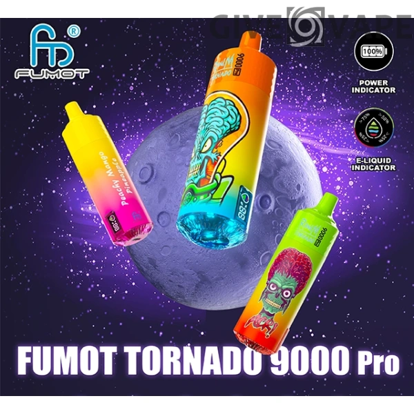 RandM Tornado 9000 PRO Puffs 0% 2% 3% 5% Nízký obsah nikotinu hromadně Koupit nabíjecí jednorázové vape velkoobchod - GiveVape - 1