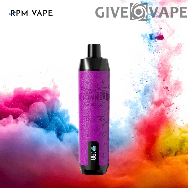 Vapme Crown Bar 18000 PRO MAX 2% 5% Nicotină 18000 puf Vape reîncărcabile de unică folosință Vrac cumpărare cu ridicata - GiveVape - 8
