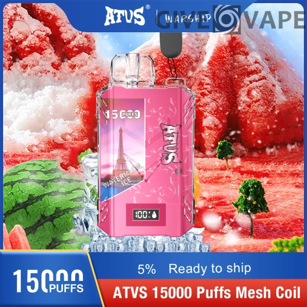 Atvs 15000 Puffs 5% Nízkonikotinové dobíjecí jednorázové vapes Pen Hromadně Koupit velkoobchod - GiveVape - 14