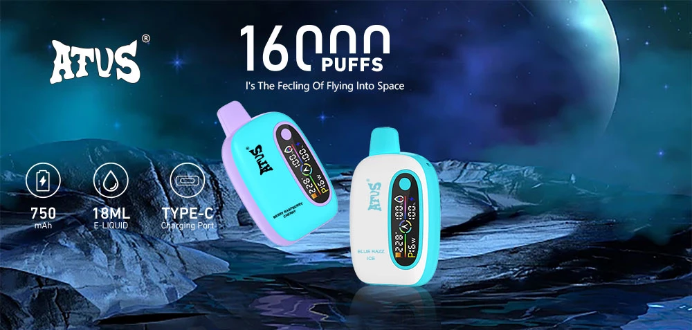 Atv-uri 16000 Puff-uri 2% 5% Stilo vape reîncărcabil de unică folosință cu conținut scăzut de nicotină Cumpărați cu ridicata