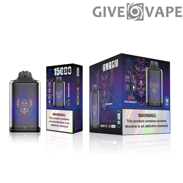 Bang Box S1 15000 Puffs 0% 2% 3% 5% Genopladelige engangsvapes med lav nikotinindhold Pen Bulk Køb Engros - GiveVape - 3