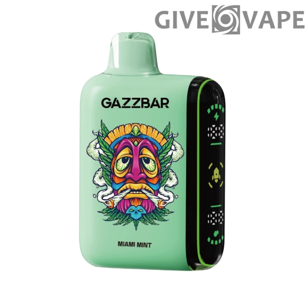 Gazzbar Rocket 20000 Puffs Dual Mesh 2% 5% Pantalla LED Bajo en nicotina Vapes desechables recargables Pluma Compra a granel al por mayor - GiveVape - 7