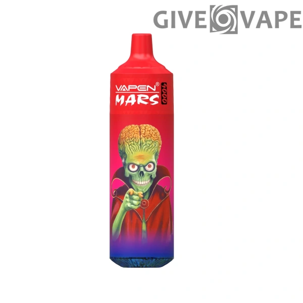 VAPEN Mars 9000 Puffs 0% 2% 5% Nízkonikotinové dobíjecí jednorázové vapes Pen Hromadně Koupit velkoobchod – GiveVape – 3